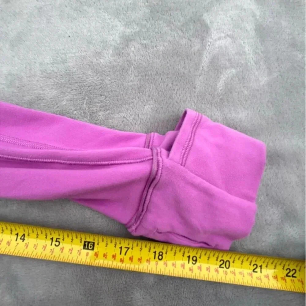 Lululemon Run Briskly 1/2 Zip Athletic Activewear Magenta Glow Jacket - Picture 14 of 16